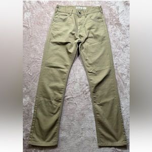 PATAGONIA Mens Performance Twill Straight Leg Jeans Iron Glad Size 28‎